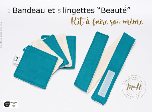 Kit à faire soi-même "1 bandeau et 5 lingettes"