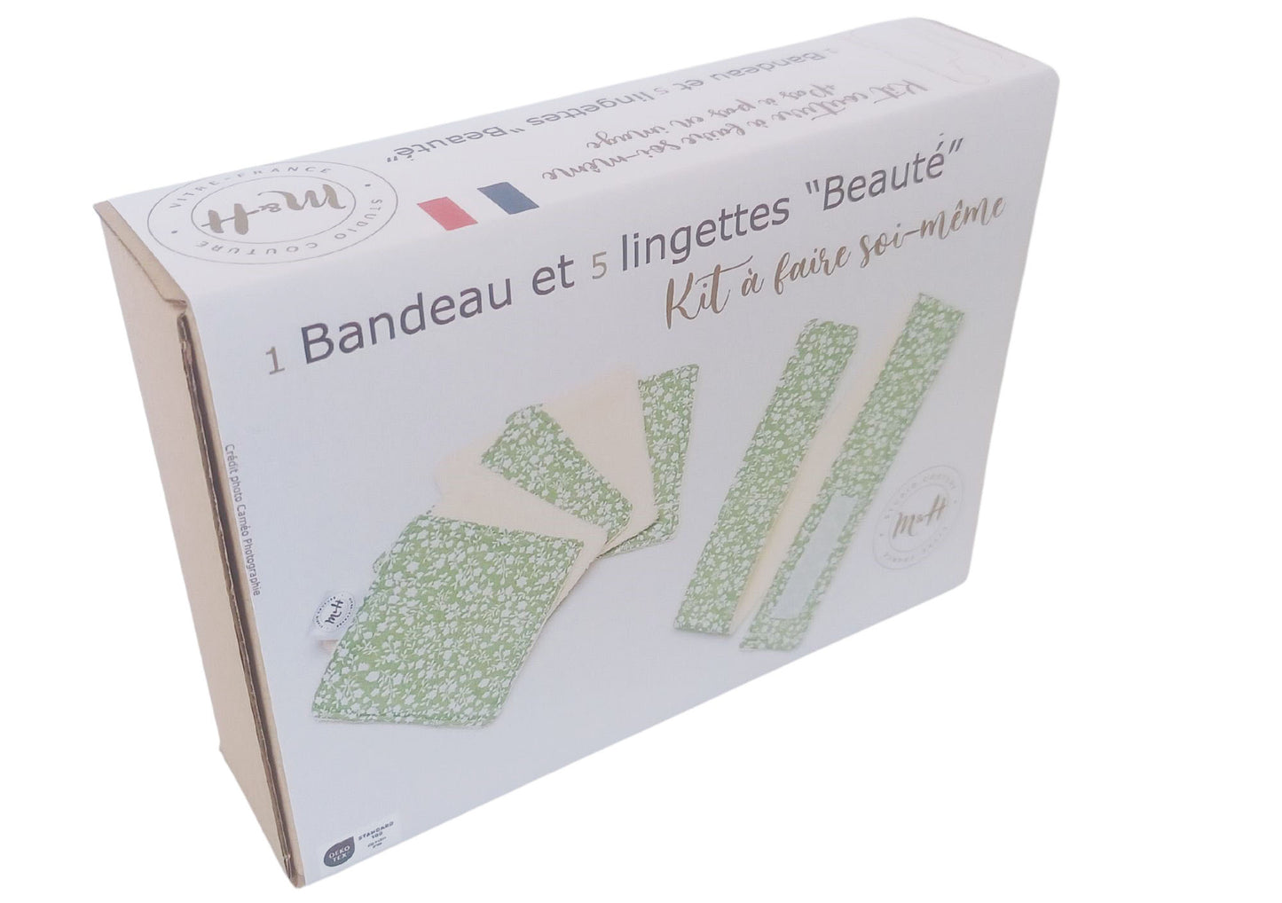 Kit à faire soi-même "1 bandeau et 5 lingettes"